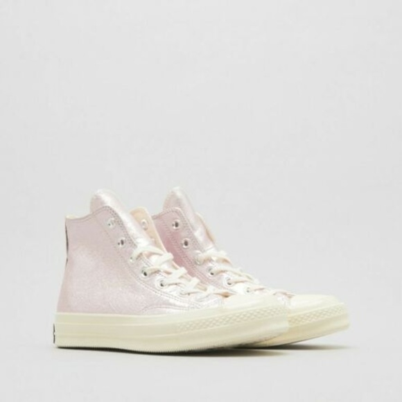 chuck 70 metallic leather high top